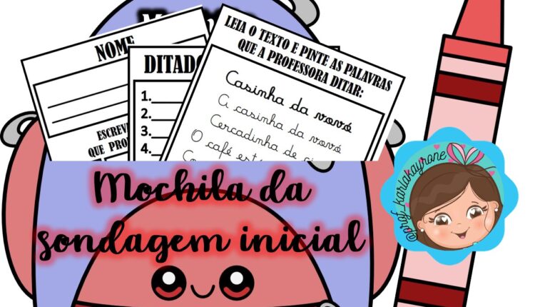 Mochila da sondagem inicial