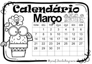Calendários 2021
