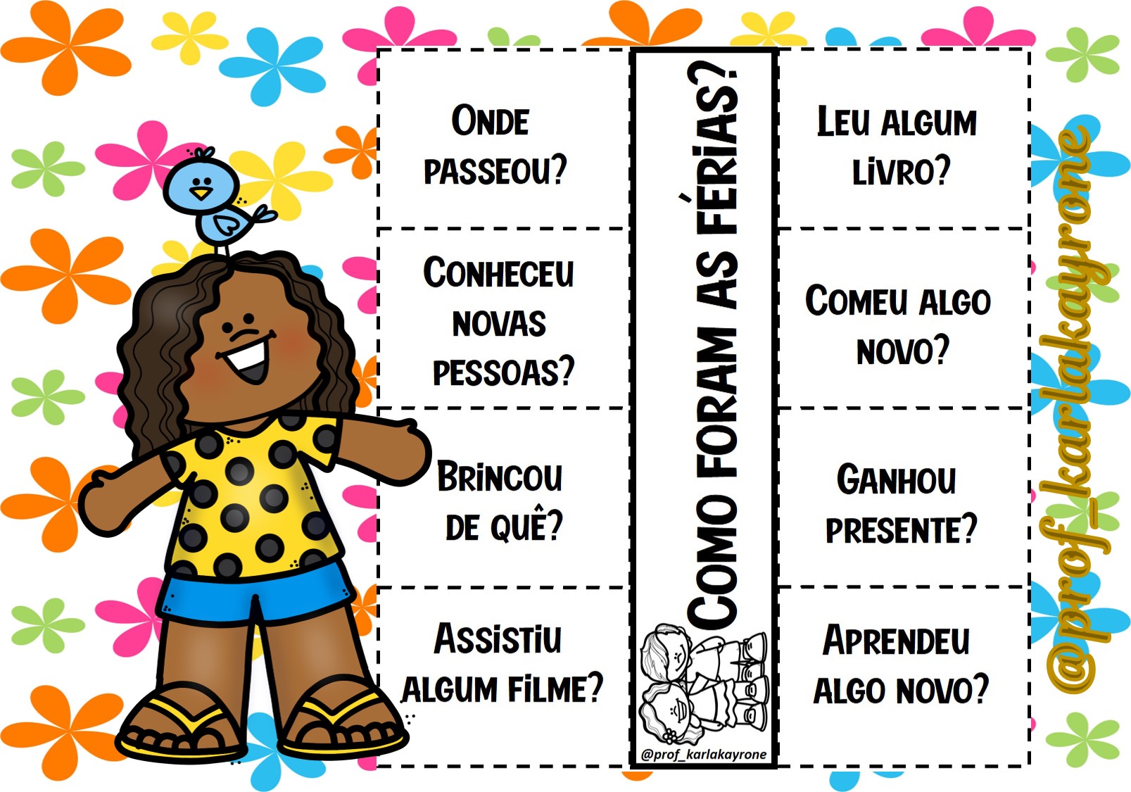 Como foram as férias