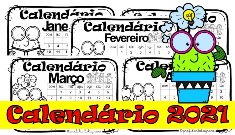 Calendários 2021