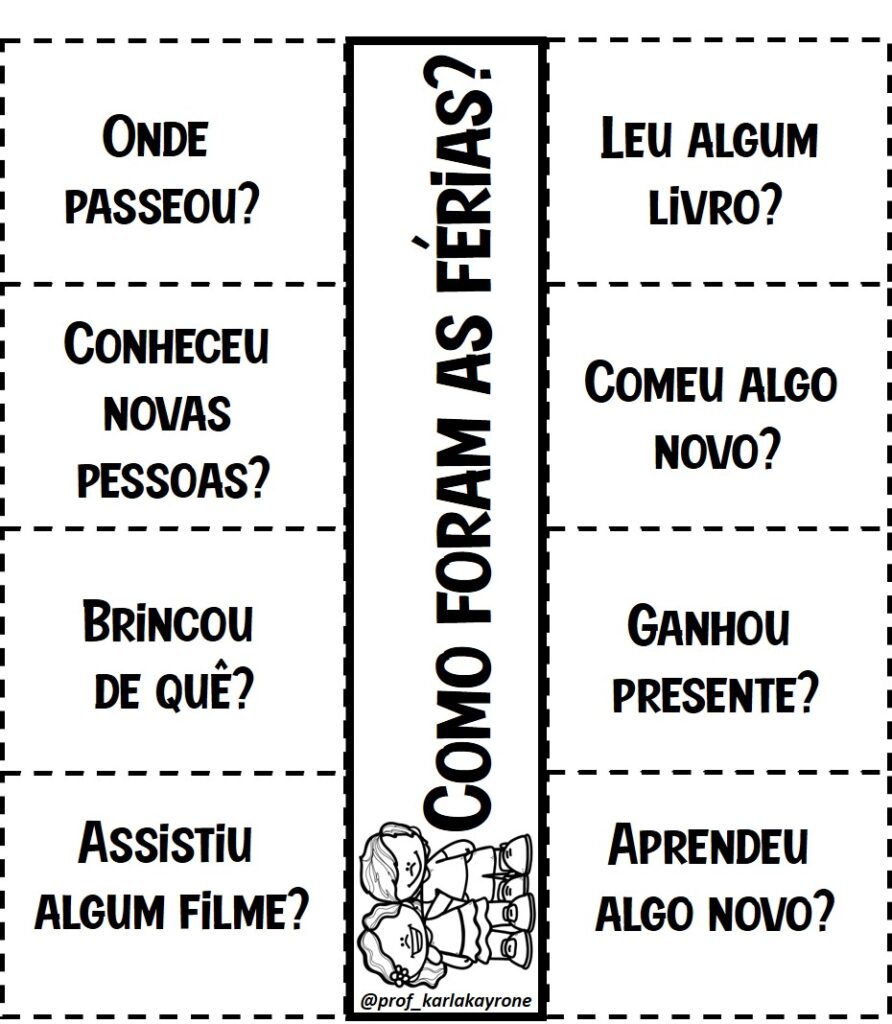 Como foram as férias