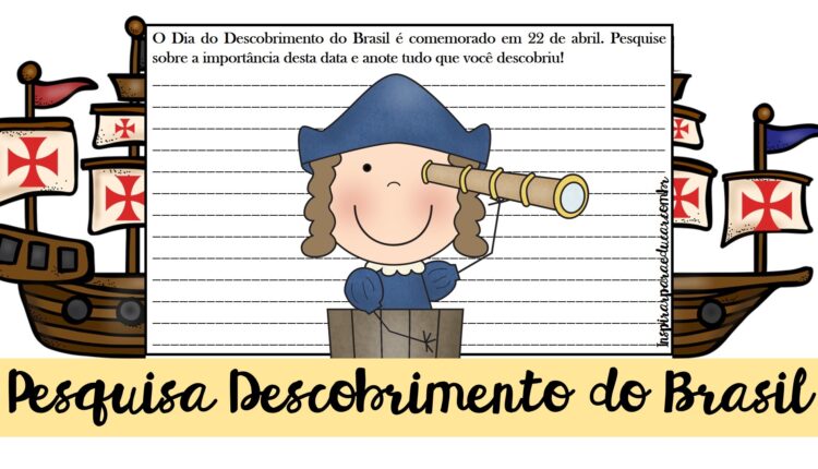 Atividade interativa descobrimento do Brasil