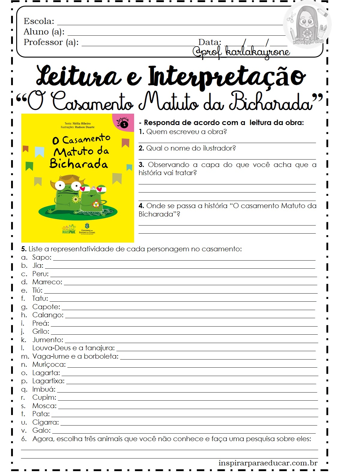 O Casamento Matuto da Bicharada