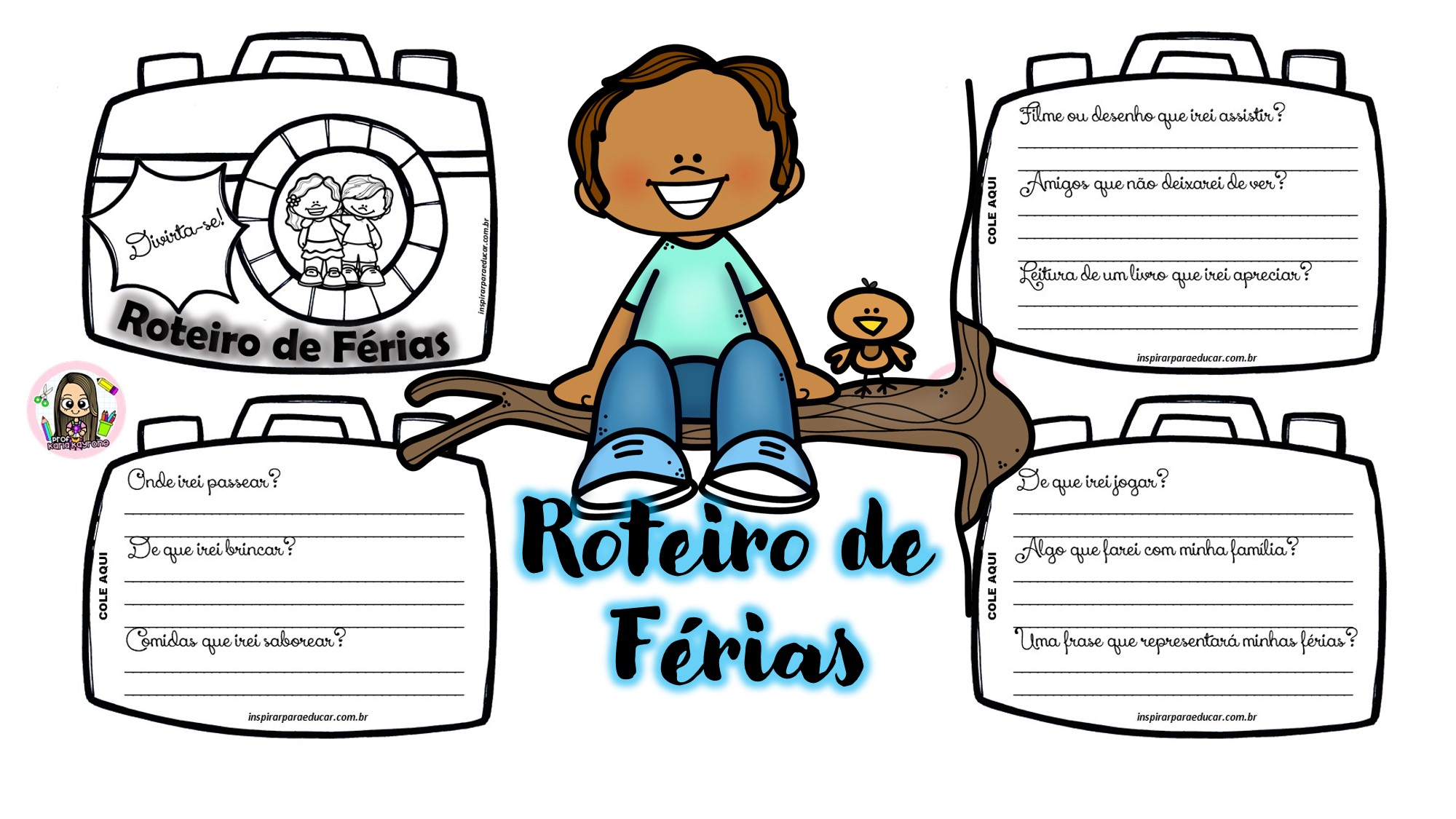 Atividade interativa férias