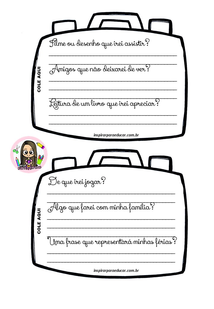 Atividade interativa férias