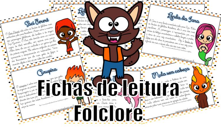 Fichas de leitura folclore