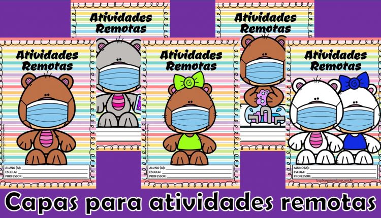 Capas para aulas remotas