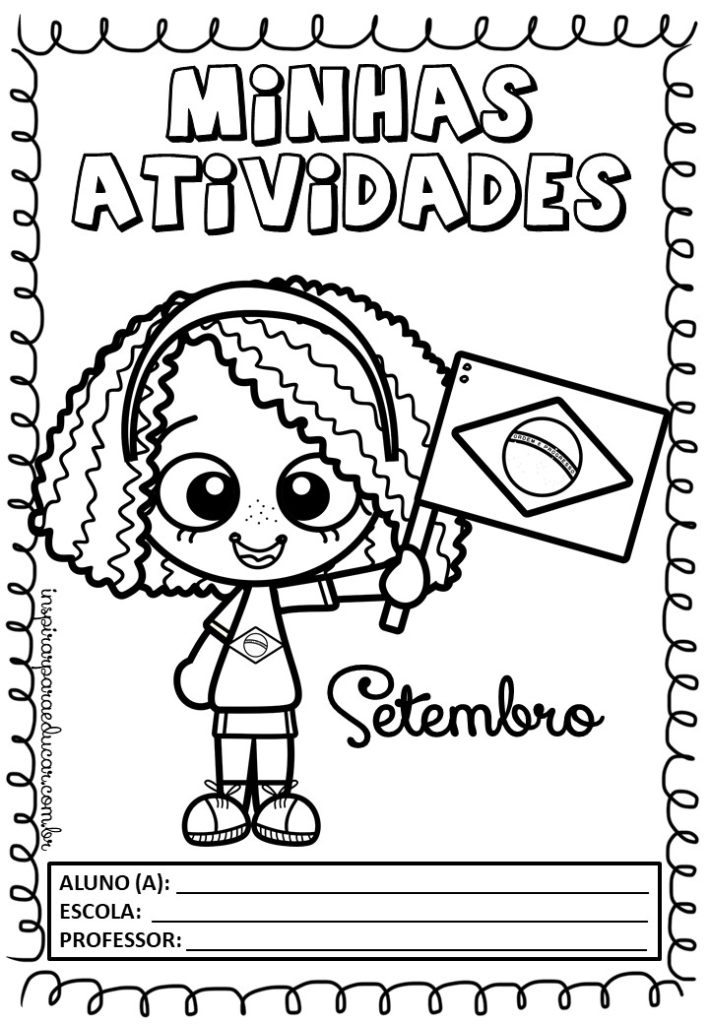 Capinhas de caderno pátria