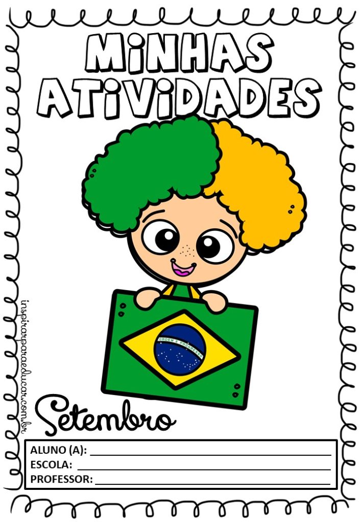 Capinhas de caderno pátria