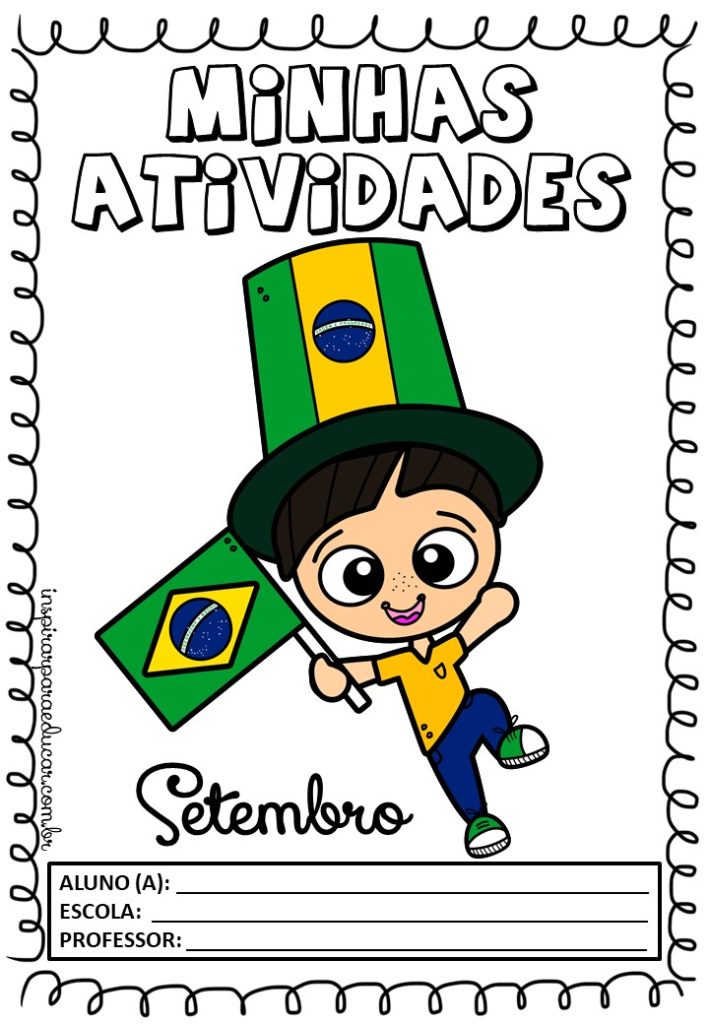 Capinhas de caderno pátria