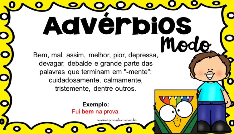 Cartaz advérbios