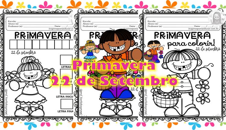 atividades dia da primavera