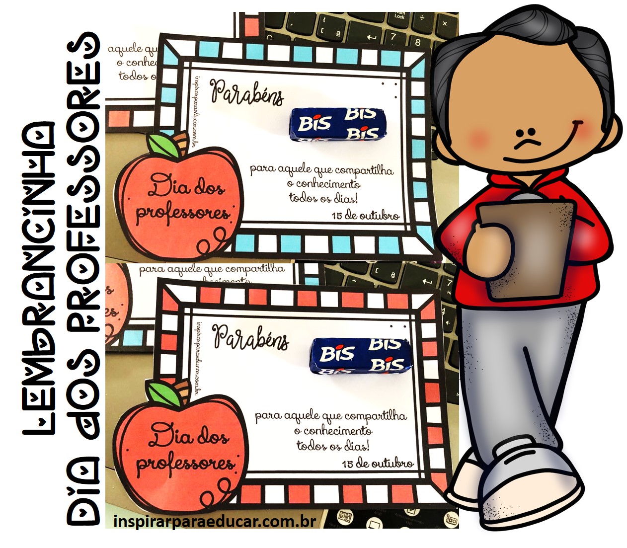 Lembrancinha dia dos professores