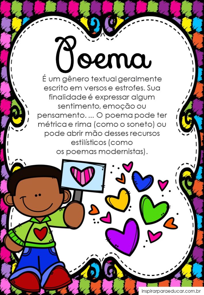 Cartazes gêneros textuais