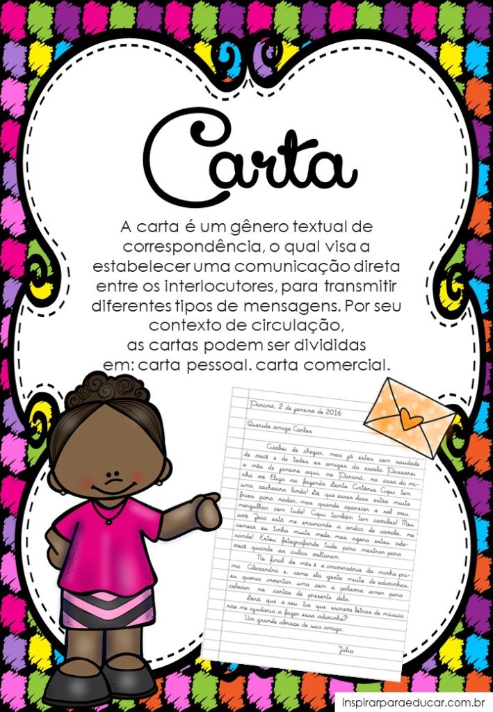 Cartazes gêneros textuais