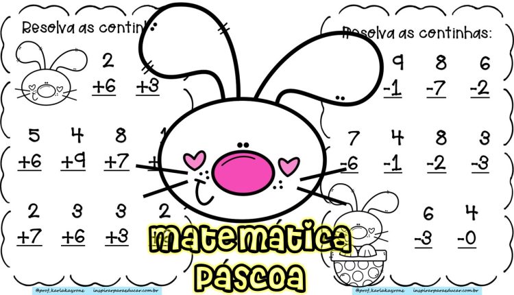 Atividade de páscoa