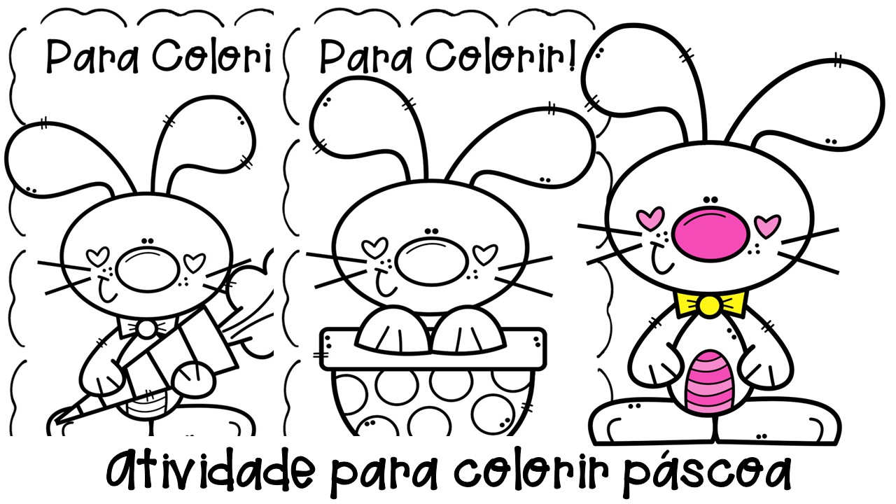 Atividade de páscoa