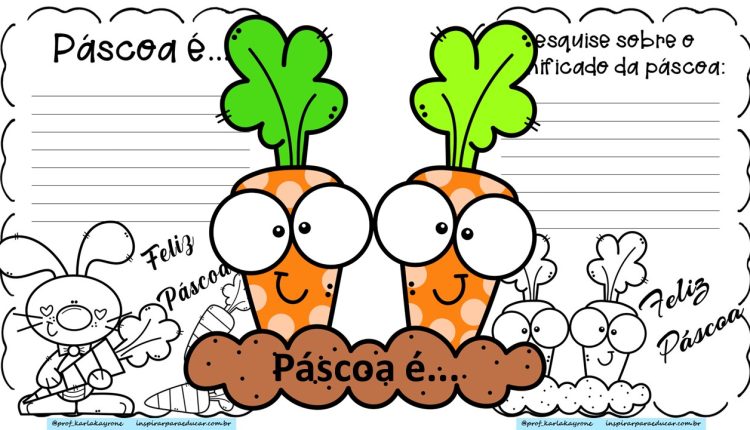 Atividade de páscoa