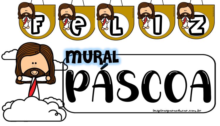 Mural para páscoa