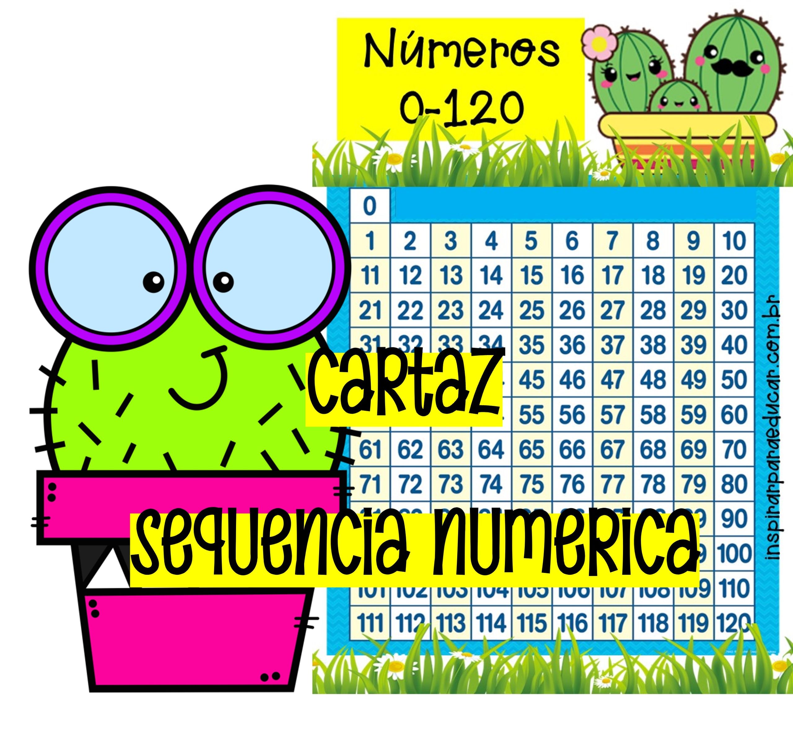 Cartaz Sequência Numérica