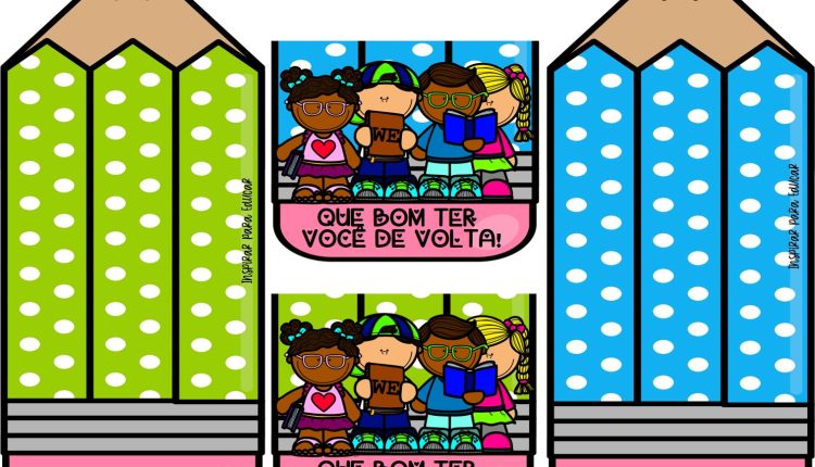 Lembrancinha volta as aulas