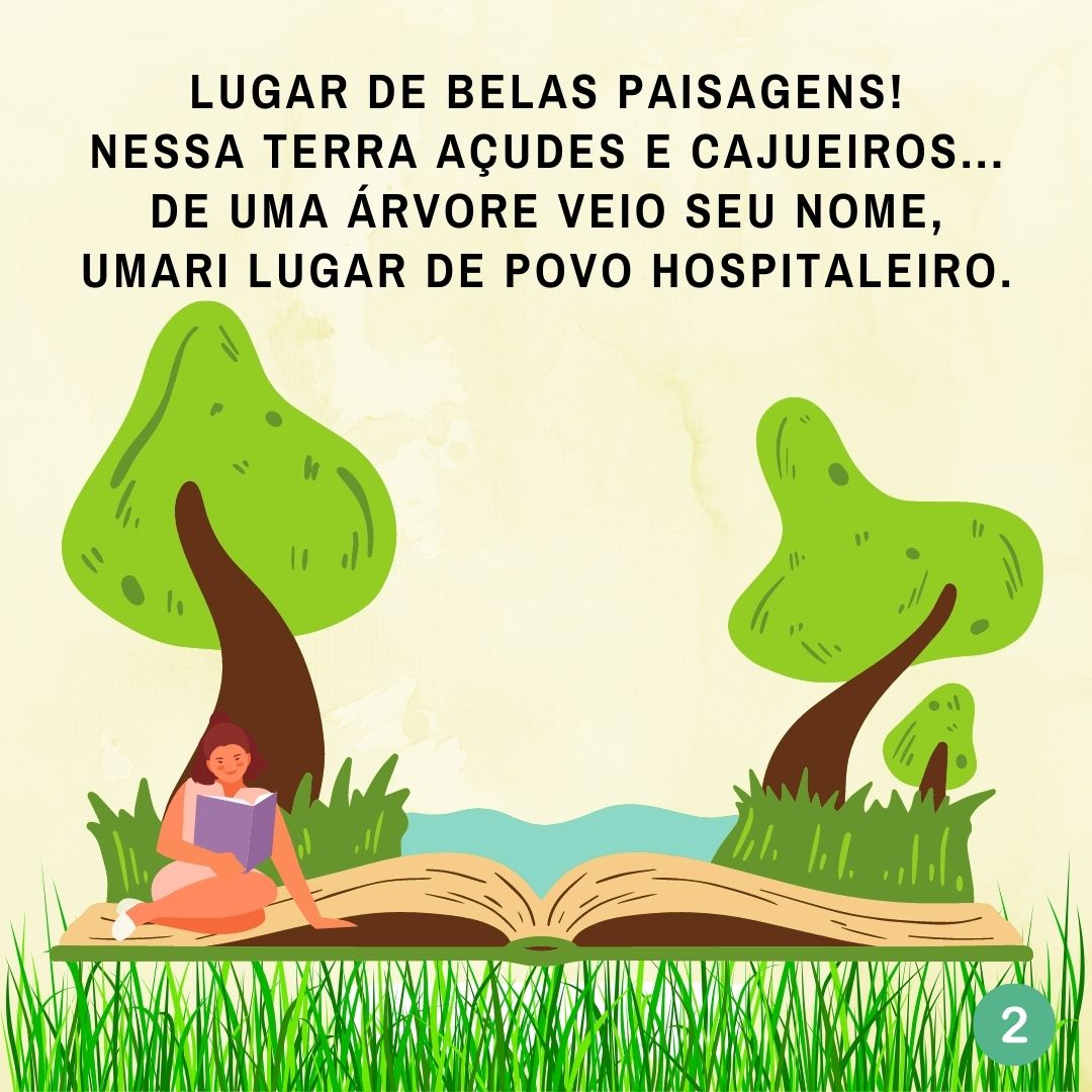 Livro Umari o lugar onde vivo