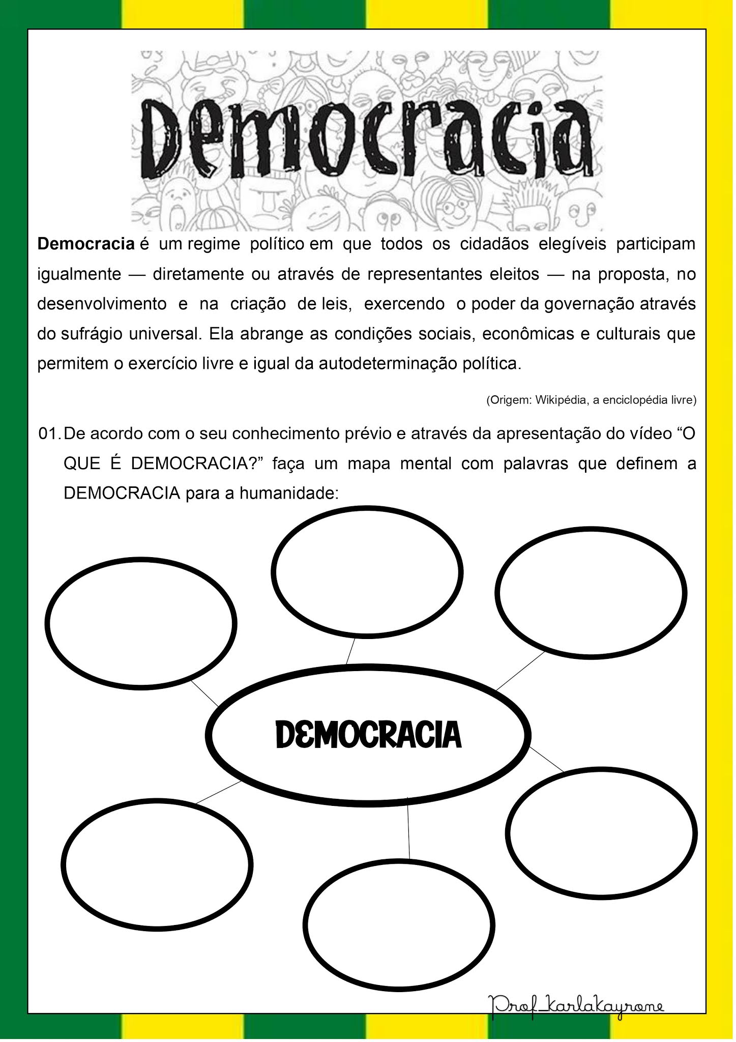 Atividades sobre eleições