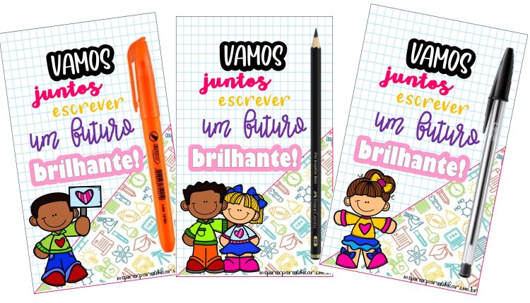 Lembrancinha volta às aulas