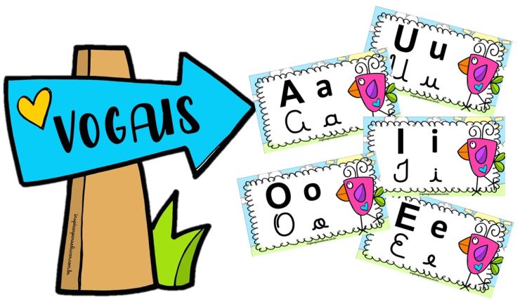Cartazes vogais
