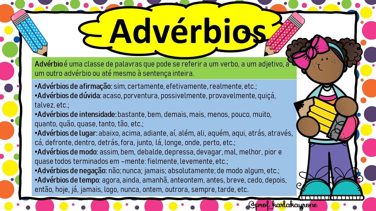 Cartaz advérbios