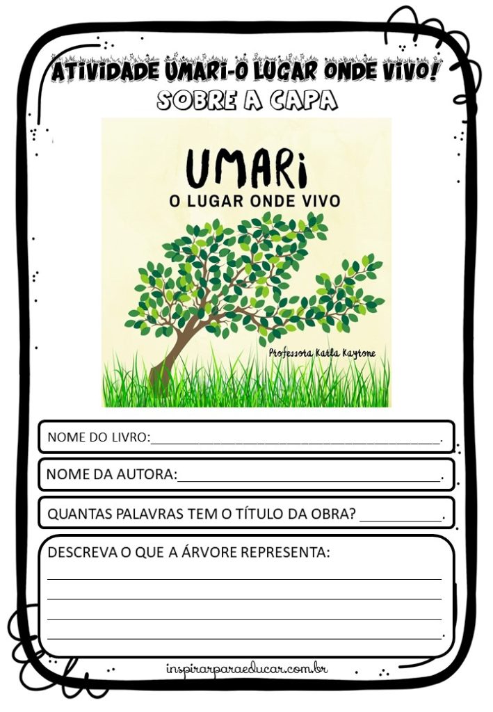 sequência didática "Umari o lugar onde vivo"