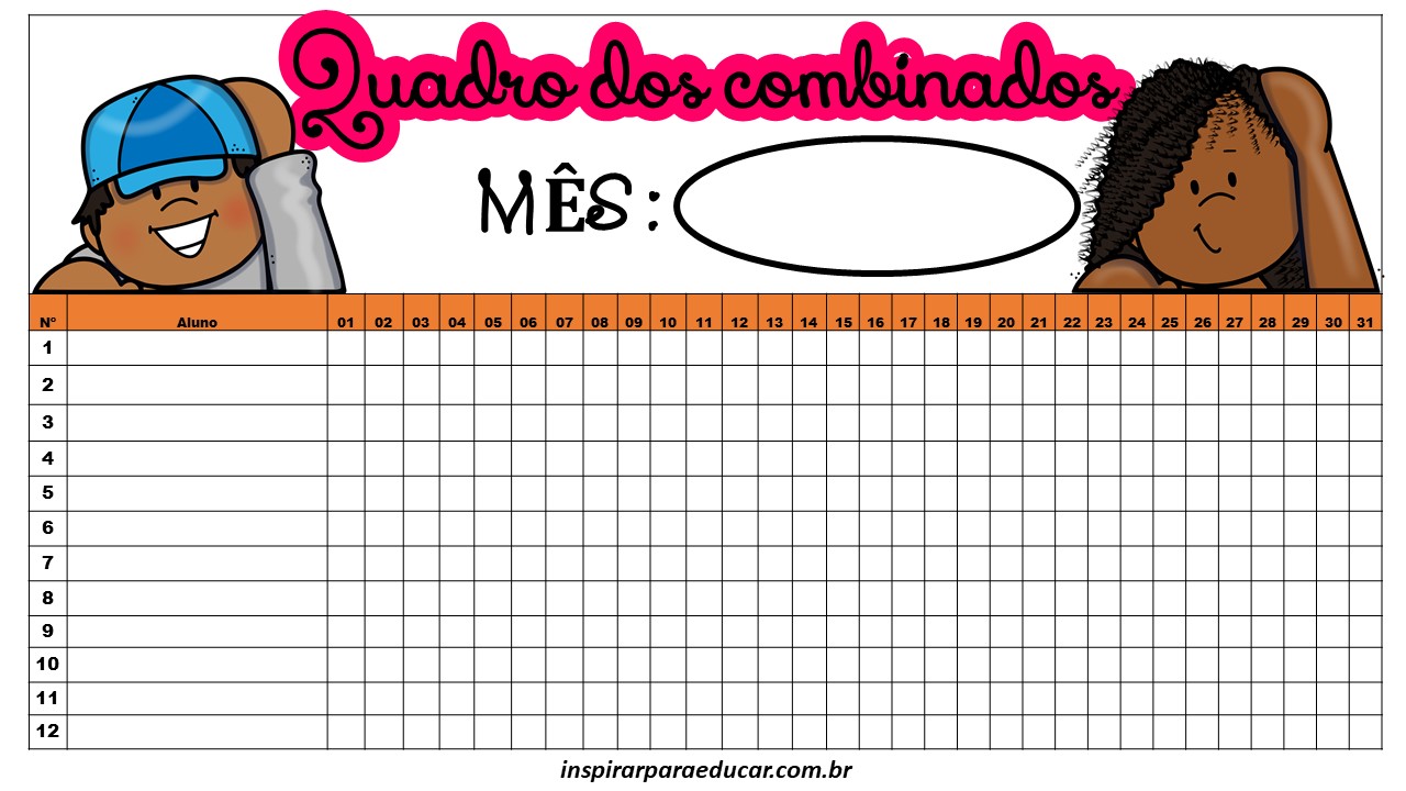 Quadro de combinados