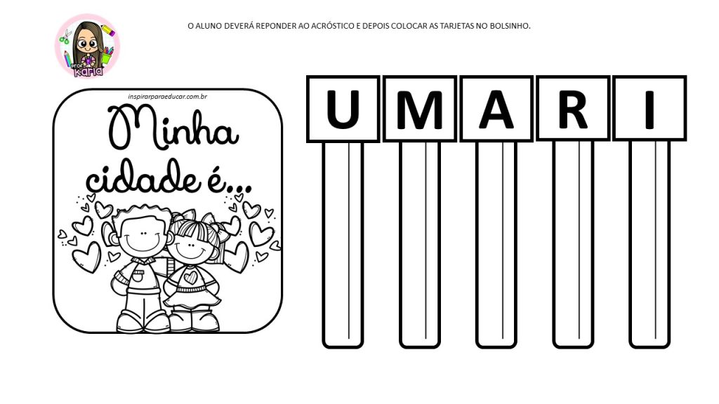 LAPBOOK Umari, o lugar onde vivo!
