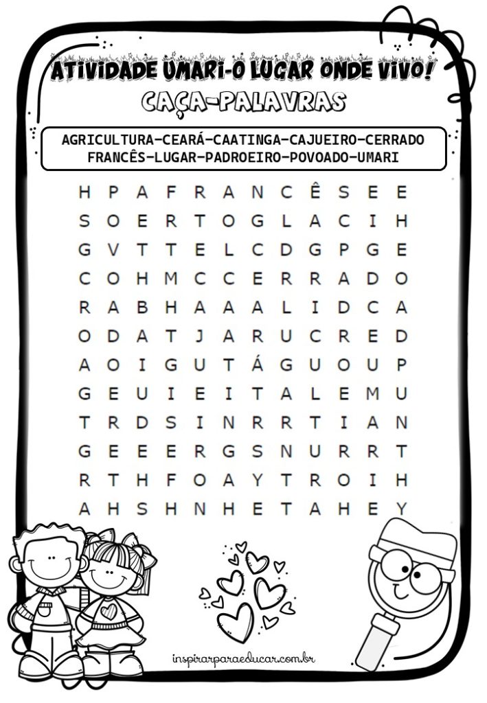 sequência didática "Umari o lugar onde vivo"