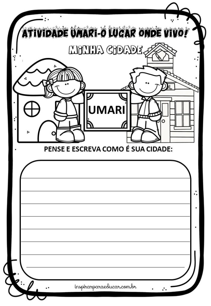 sequência didática "Umari o lugar onde vivo"
