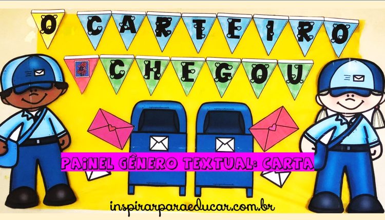 Painel "O carteiro chegou"