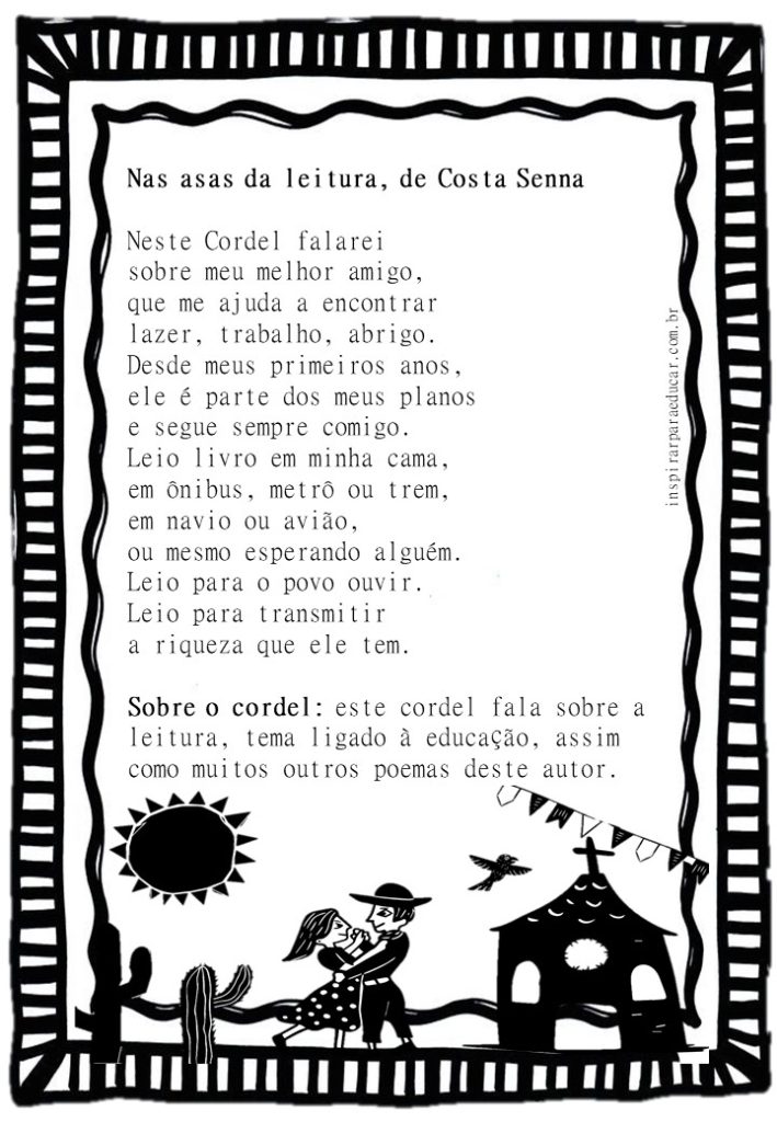 Textos: Poemas de cordel.