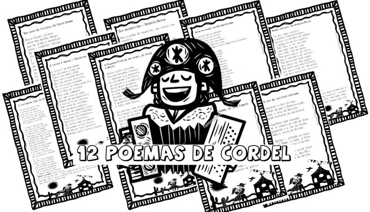 Textos: Poemas de cordel.
