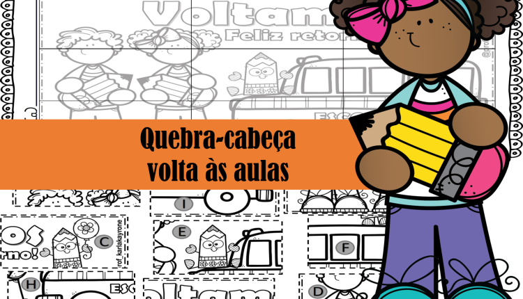 Quebra-cabeça volta às aulas