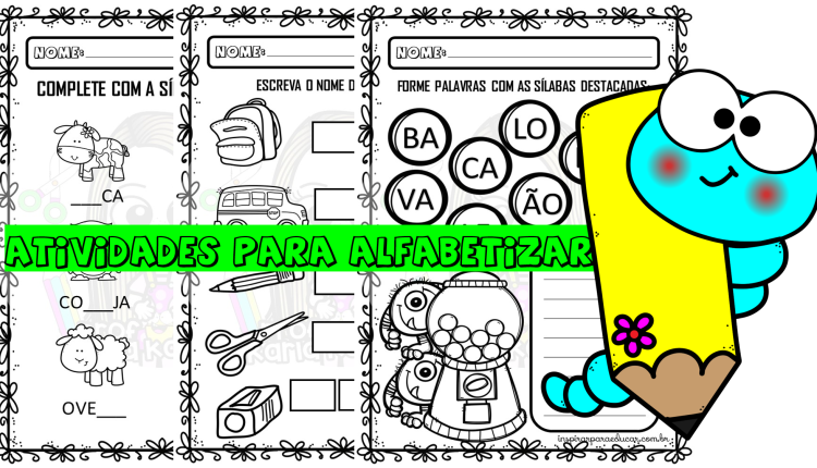 Atividades para alfabetizar