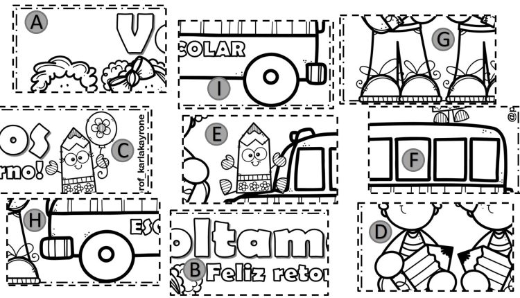 Quebra-cabeça volta às aulas