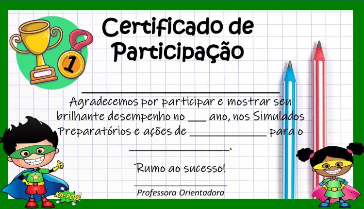 Certificado Saeb-Spaece