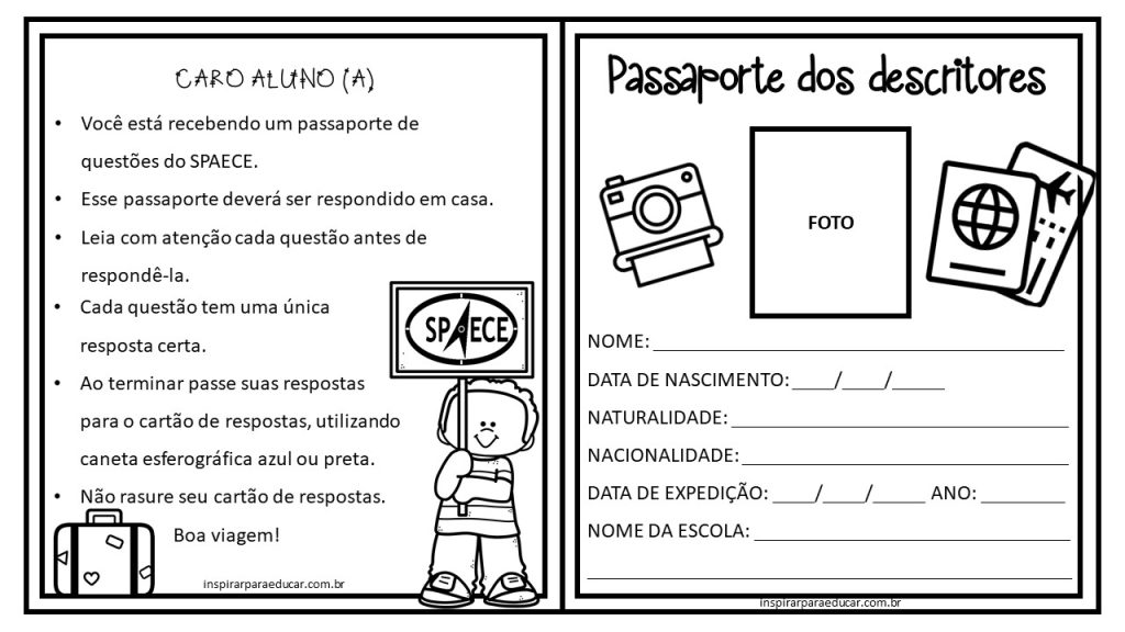 Passaporte dos descritores
