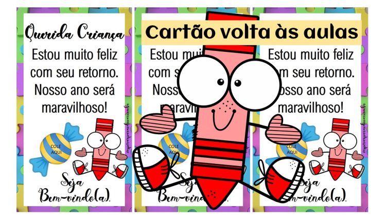 Cartão volta às aulas