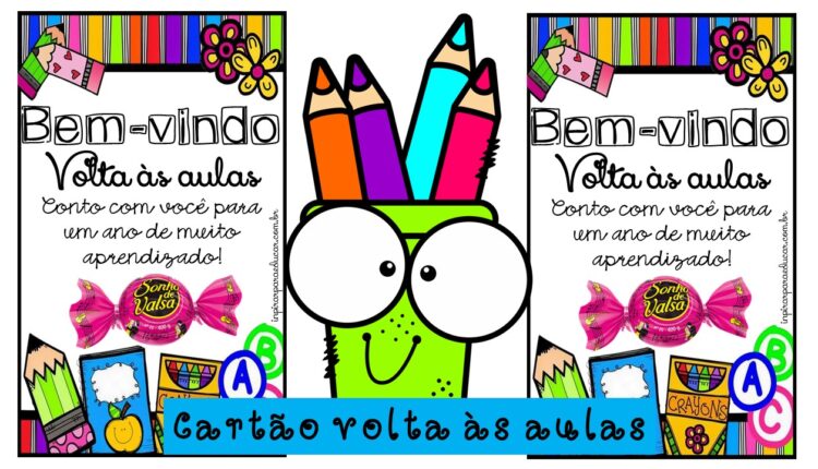 Cartão volta às aulas