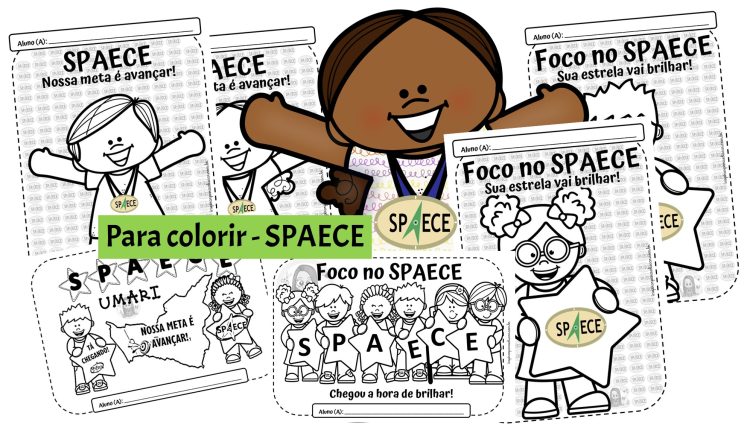 Desenhos Spaece para colorir