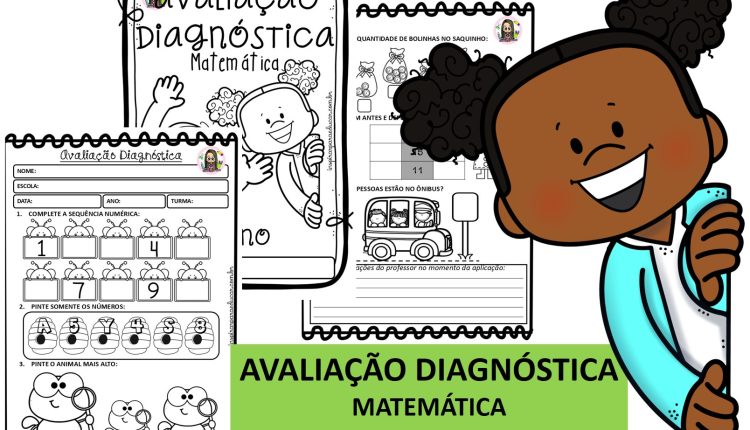 AVALIAÇÃO DIAGNÓSTICA DE MATEMÁTICA 1º ANO